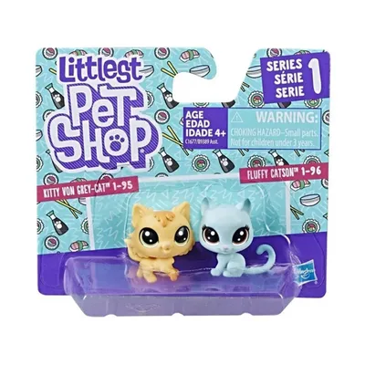 Купить КОРОТКОСЕРОСНЫЙ КОШКА №27 - Authentic Littlest Pet Shop - Hasbro LPS,  цена 1 490 руб — (144447398643)