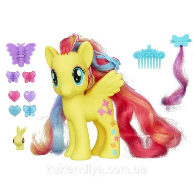 Май литл пони Флаттершай мягкая плюшевая игрушка / My Little Pony Princess  Fluttershy