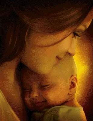 Фотосессия мама и малыш