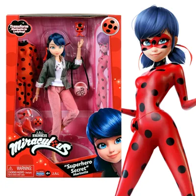 Кукла Леди Баг Маринетт Miraculous Marinette 3 предмета (id 104855967),  купить в Казахстане, цена на Satu.kz