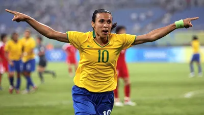 Бразильянка Марта стала первой футболисткой, забивавшей на пяти Олимпиадах