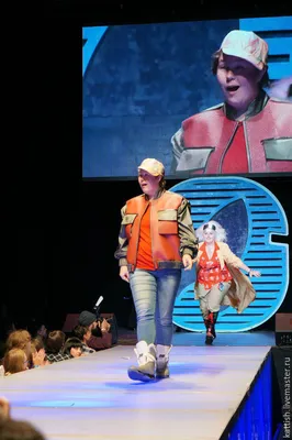 Plus Size Marty McFly Jacket Costume from Back to The Future Part II