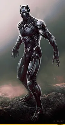 Black Panther (Черная пантера, Т'Чалла) :: Marvel (Вселенная Марвел) ::  красивые картинки :: Jerad Marantz :: арт :: фэндомы / картинки, гифки,  прикольные комиксы, интересные статьи по теме.