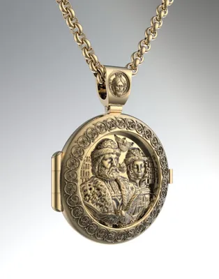 Православный медальон «Любовь и верность» - СВЯТЫЕ ТАИНСТВА