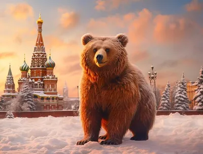 Медведь как символ России: история и значение | \"ПРОСВЕТ.ПРЕСС\"