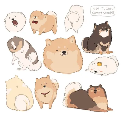 Рисунки собаки милашки (45 фото) »