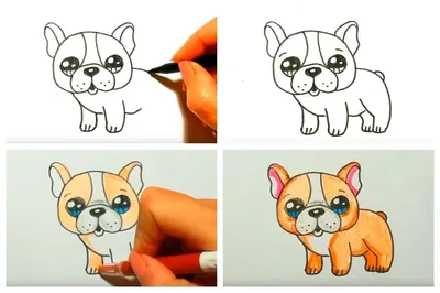 Рисунки для срисовки легкие котики милые (43 шт)