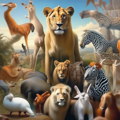 Мир животных» — создано в Шедевруме