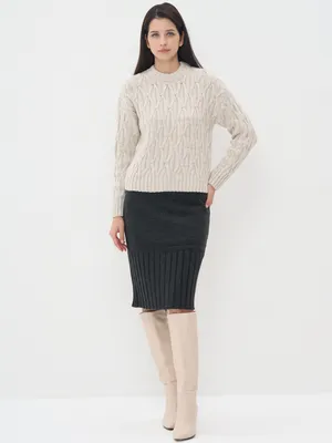 Женская юбка в длинне миди, цвет Темно-сиреневый, артикул:  FAD110121_637900. Купить в интернет-магазине FINN FLARE