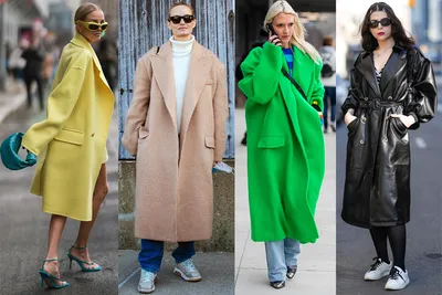 Самые модные пальто весны 2022: идеи streetstyle с фото - Караван