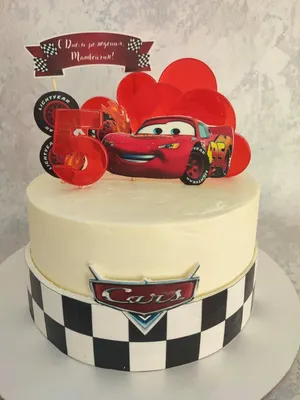 3д торт \"Молния Маквин\" из м/ф \"Тачки\" /3D cake, \"Lightning McQueen\" from  \"Cars\"cartoon Я - ТОРТодел - YouTube