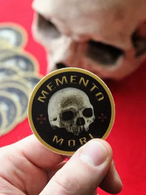 Memento Mori / Memento Vivere Reminder Copper Coin | Shire Post Mint