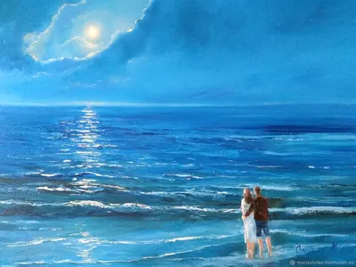 Обои берег море романтика - картинки от Fonwall