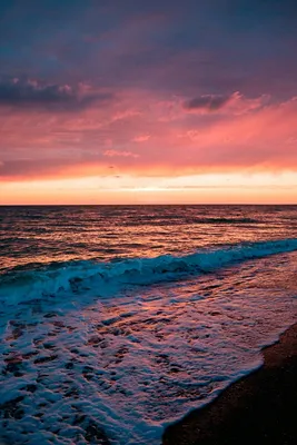 Берег моря. вертикальный панорама - фотообои на заказ по цене интернет  магазин 1rulon.ru. артикул: 55661
