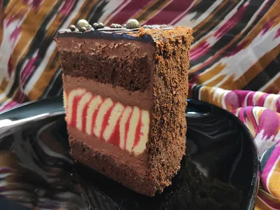 Радужный торт с кремом в домашних условиях рецепт фото пошагово и видео -  1000.menu