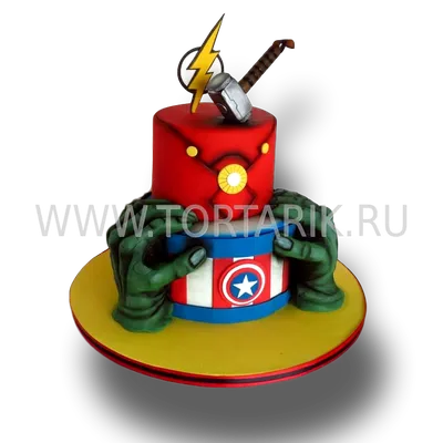 Торт «Супергерои» категории торты «Мстители»