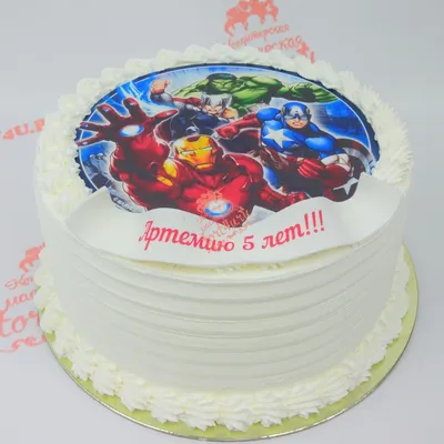 Пин от пользователя Maria Kasjanov на доске торты | Торт в стиле марвел,  Торт супергерои, Торт на день рождения