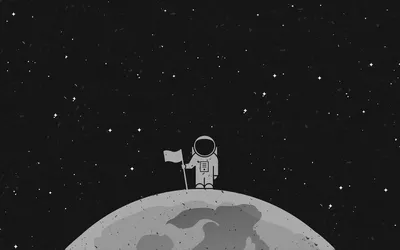 Луна в космосе, мультяшные 2d …» — создано в Шедевруме
