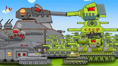 Как Нарисовать Танк РАТТЕ БУРГЕР - Мультики про танки | EL Animation | Дзен
