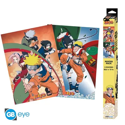 Chibi Naruto Team 7 Peeker Sticker Pack Pack – Anime Town Creations