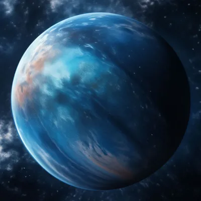 Планета Нептун, снимок телескопа …» — создано в Шедевруме