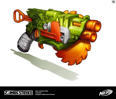 Nerf Zombie Strike Dominator and Crossbow | Nerf Zombie Stri… | Flickr