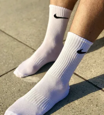 Носки короткие Nike цвет Белый купить по цене 180 рублей в  интернет-магазине redsneaker.ru с доставкой ☑️
