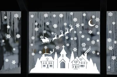 Новогодние окна | Navidad