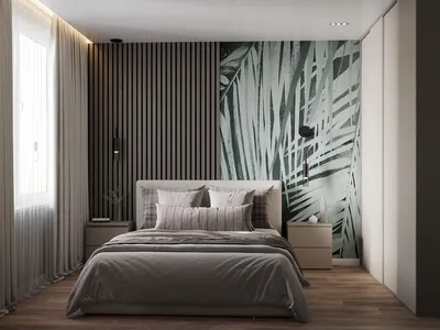 Обои в спальню 2019 на фото, дизайн обоев для спальни | The Architect