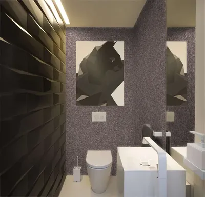 Обои в туалете: непрактичный вариант или интересное дизайнерское решение? |  Dream house | Дзен