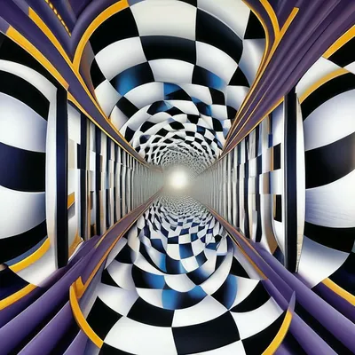 Оптические иллюзии - эффект искажения линий | Н Н | Дзен