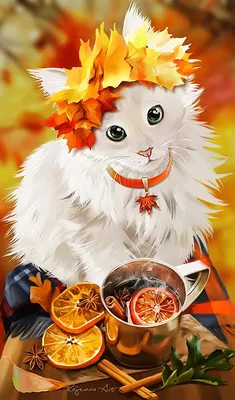 Кошка Китти Осень - Бесплатное фото на Pixabay - Pixabay