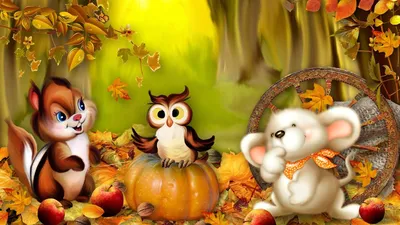 Осень - Осень - Повседневная анимация - Анимация - SuperGif