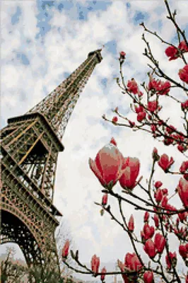 Эйфелева Башня Париже Весной стоковое фото ©manjik 479728330