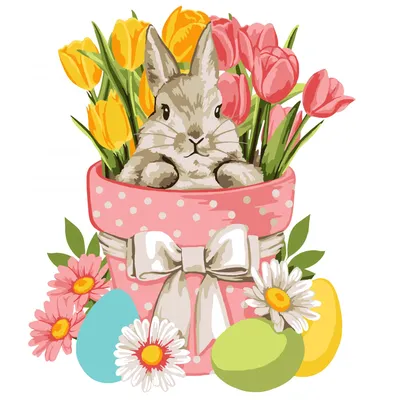 пасхальный кролик стоковое фото. изображение насчитывающей счастливо -  238326912
