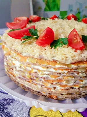 Обалденно вкусный Печеночный торт 😍 - рецепт автора Мария Кудрявцева 🌱🌳