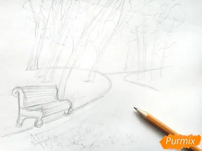 Как нарисовать пейзаж карандашом, акварелью, гуашью? Учимся рисовать  зимний, летний, весенний и осенний пейзаж на картоне или холсте