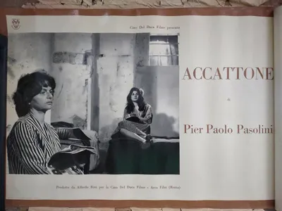 Фотографии Пьера Паоло Пазолини - яркий фон для экрана