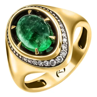 Перстень из красного золота с гранатом (модель 02-1436.0.1210). Цена - 31  860 грн. - Ювелирный магазин Malva