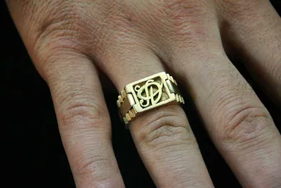 ПК-074-01 Перстень из платины с россыпью бриллиантов весом более 1 карата -  PlatinumLab