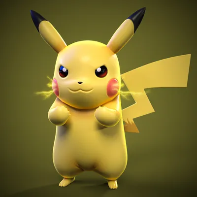 STL file Pikachu pokemon 🐉・3D print design to download・Cults