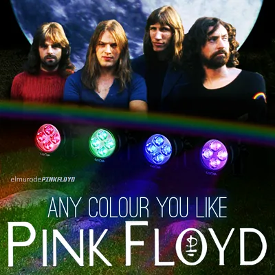 Any colour you like, Pink Floyd | Pink floyd, Floyd, Greatest rock bands