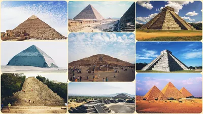 Пирамиды Египет — стоковые фотографии и другие картинки Пирамида - Пирамида,  Форма пирамиды, Гиза - iStock