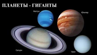 Презентация по астрономии на тему \"Планеты-гиганты\" (11 класс)