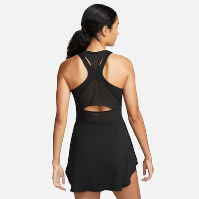 Nike Swish long sleeve mock dress in black | ASOS