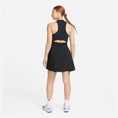 Faux Leather Black Slip Dress with Sneakers: Nike Air Max Thea | Dress with  sneakers, Black nike sneakers, Black nike shoes