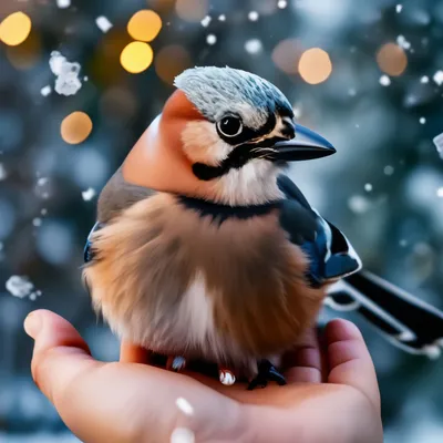 Покормите птиц зимой\"