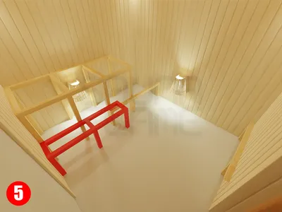 Полок в бане: конструкции и лучшие материалы для изготовления -  ПроектСервисКом