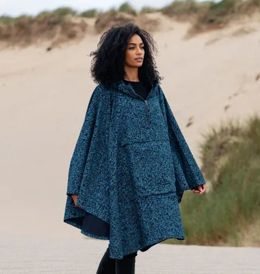 Winter Poncho Pattern – Morale Fiber