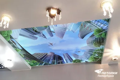 Натяжные потолки 3D, 3d натяжные потолки фото - ™ Гарна Хата